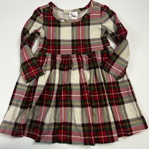 Hanna Andersson Red and Green Plaid Kids Dress
